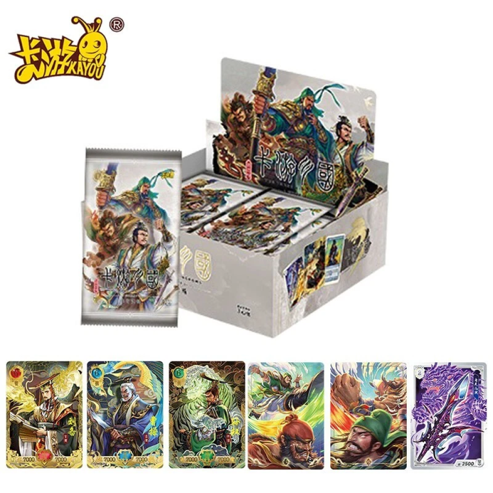 KAYOU The Romance of The Three Kingdoms Anime Game Collection Trading Cards Gift