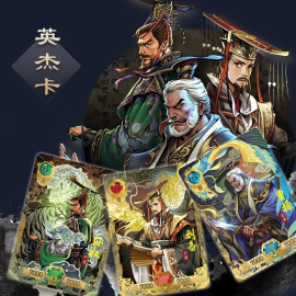 KAYOU The Romance of The Three Kingdoms Anime Game Collection Trading Cards Gift