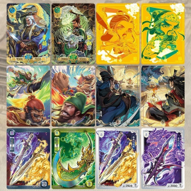 KAYOU The Romance of The Three Kingdoms Anime Game Collection Trading Cards Gift