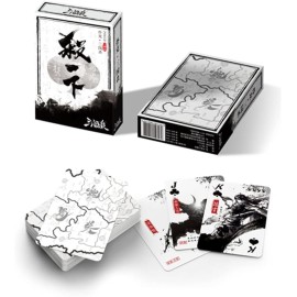 The Three Kingdoms Poker Cards Collection Playing Cards Exquisite Cool Patterned Cardistry Poker Gift Board Game Cards